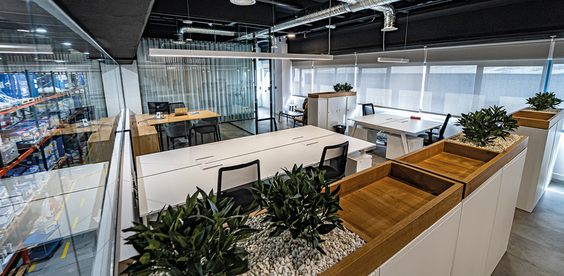 Diseño de oficinas en naves industriales